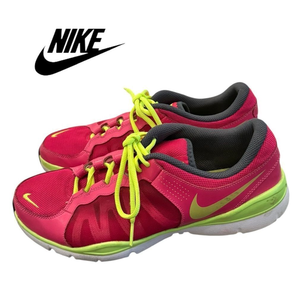 Nike Flex TR2 Women’s Pink Neon Training 511332-632 Running Shoes Sneakers 11